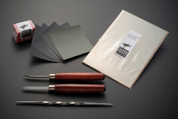 Tools, Copper Plate, Sandpaper, Transfer Medium