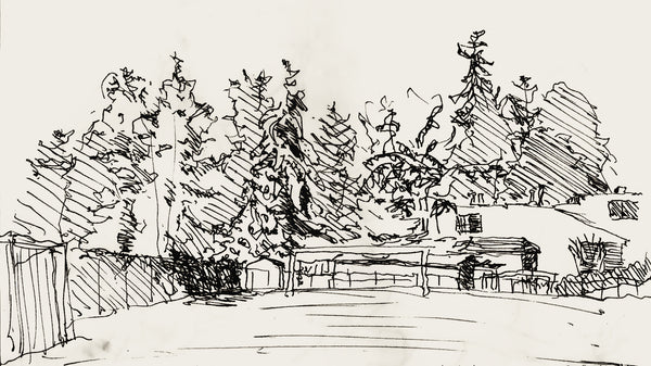 Sketch of School Soccer Field