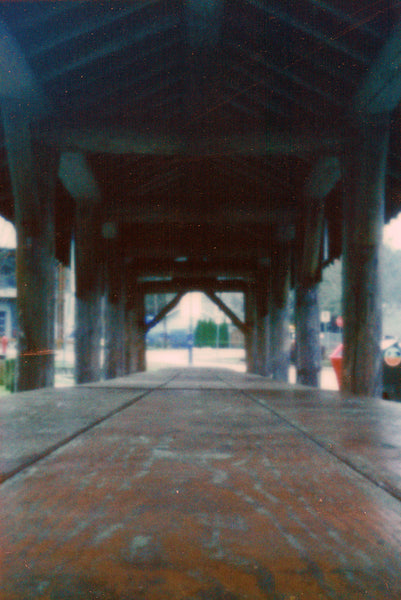 Instant Pinhole Photo - Picnic Table