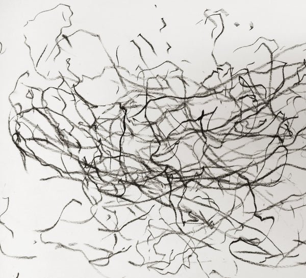 Mark Making Exercise, Marble Drawing