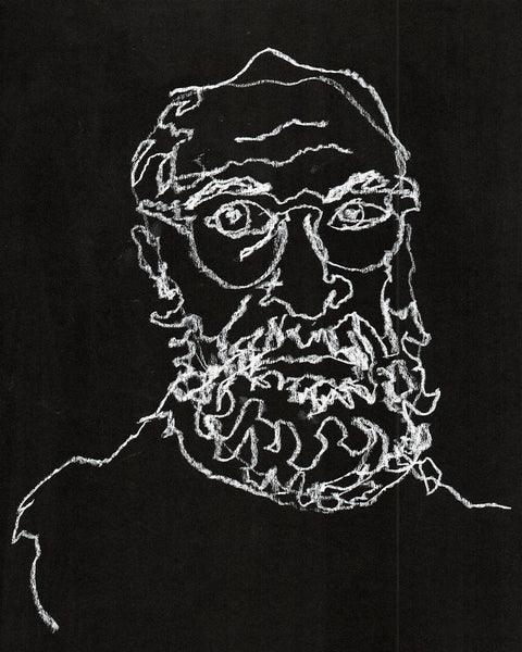 Continuous Contour Portrait